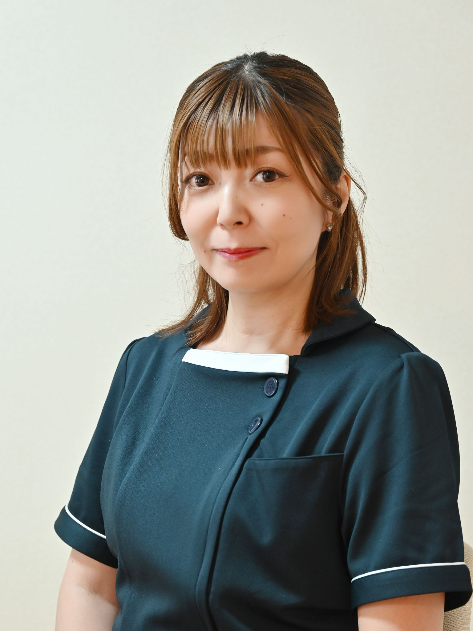 笑顔のセラピスト